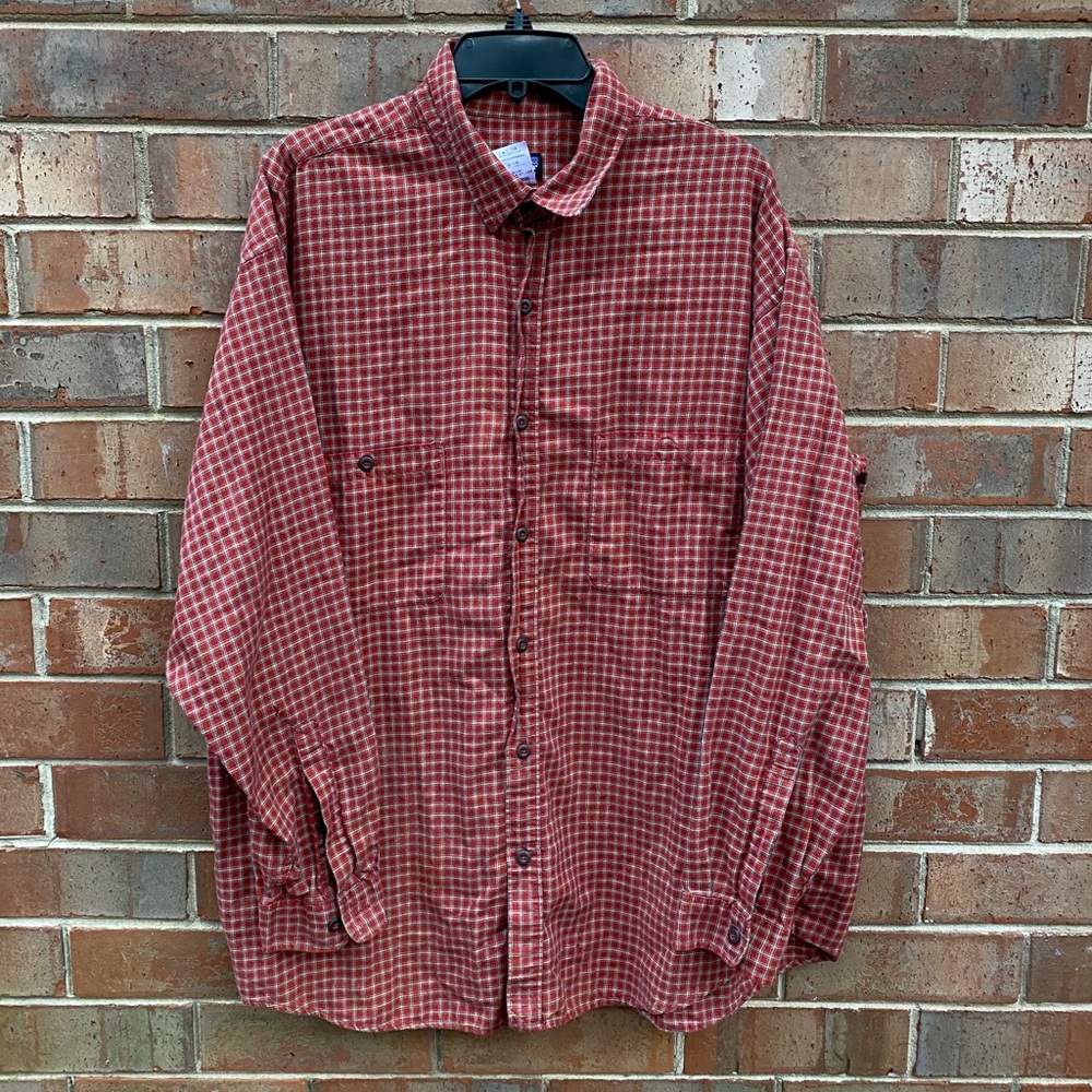 PATAGONIA ORGANIC COTTON FLANNEL BUTTON SHIRT
